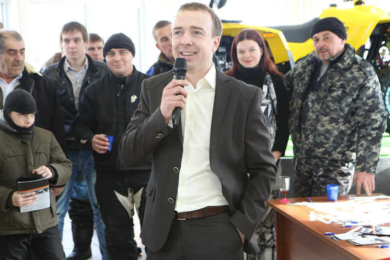 Фото с открытия мотосалона ATVARMOR в г. Подольск