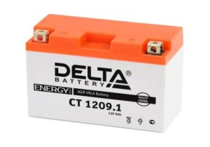 Аккумуляторная батарея Delta CT 1209.1 (Ач-9)  (YT9B-BS)