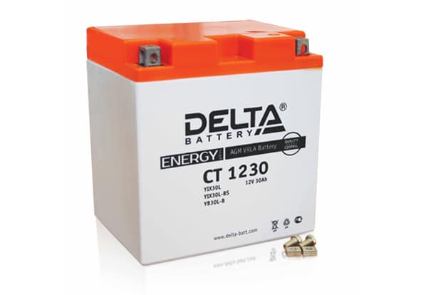 CT 1230 Delta Аккумуляторная батарея YIX30L-BS 12V 30Ah