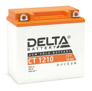 Аккумуляторная батарея Delta CT 1210 (Ач-10 )  (YB9A-A, YB9-B)