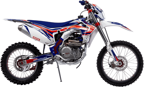 Кроссовый мотоцикл BSE M8 3 - Синий