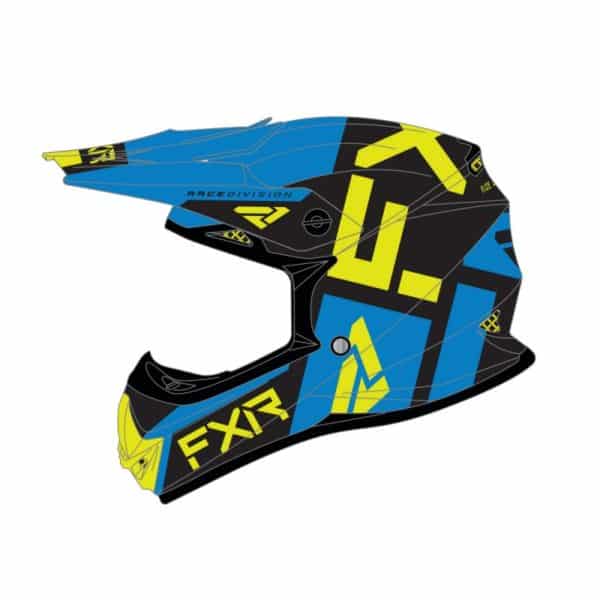 Шлем FXR Legion, подростки (Blue/Hi Vis, L), 210640-4065