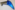 Облицовка бензобака левая (синий + серый)