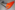 Облицовка бензобака правая (оранжевый + серый)