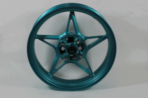 Диск заднего колеса 17х4.0МТ (CORAL BLUE)