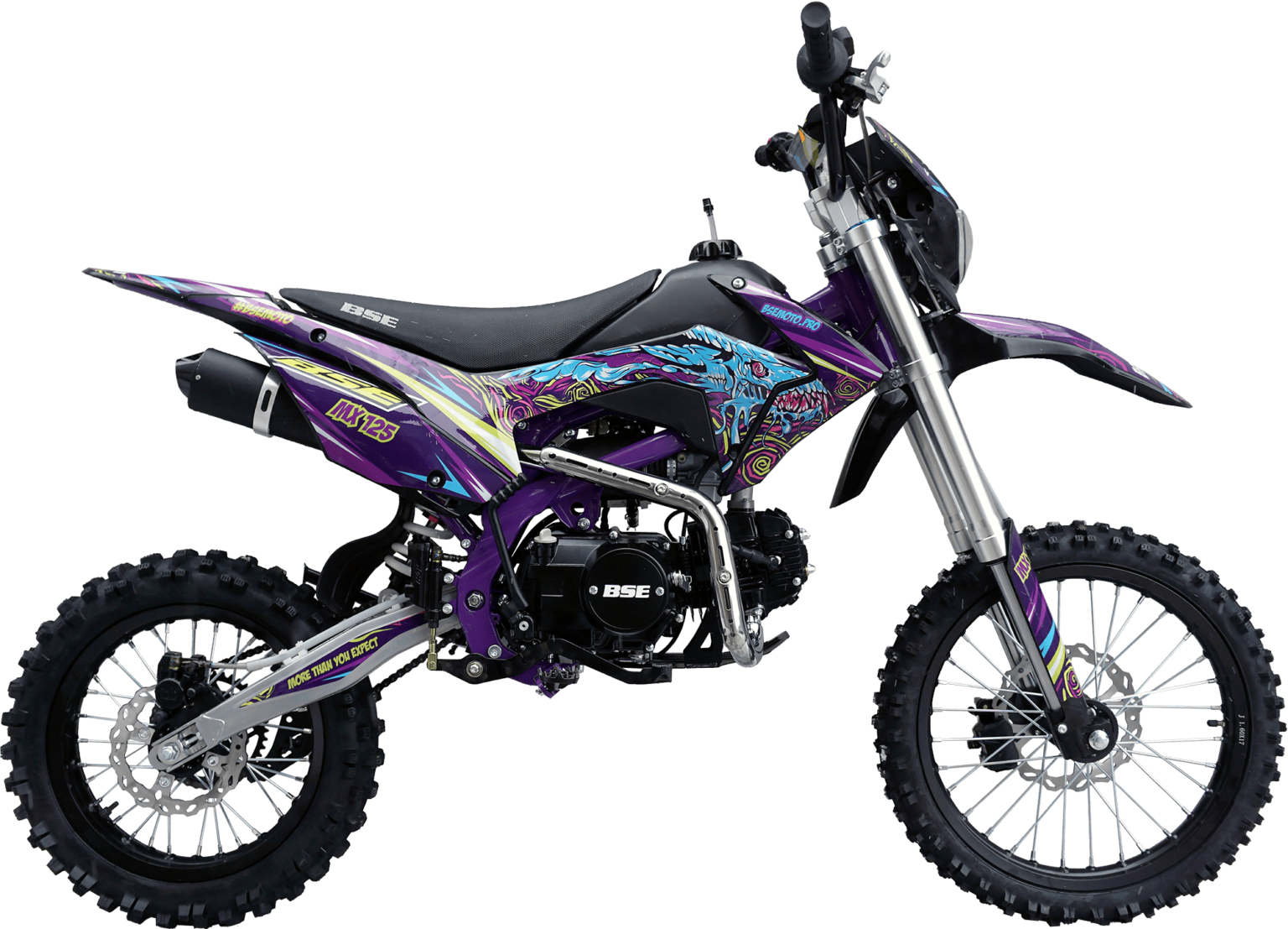 Бсе мх. BSE MX 125 Purple Dragon. Питбайк BSE MX 125 Purple Dragon. Пит байк бсе 125. Питбайк BSE MX 125 17/14.