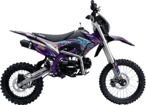 Питбайк BSE MX 125 3 - Фиолетовый
