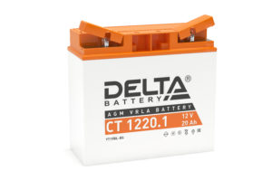 Аккумуляторная батарея Delta CT 1220.1 YTX20L-BS 12V 18Ah