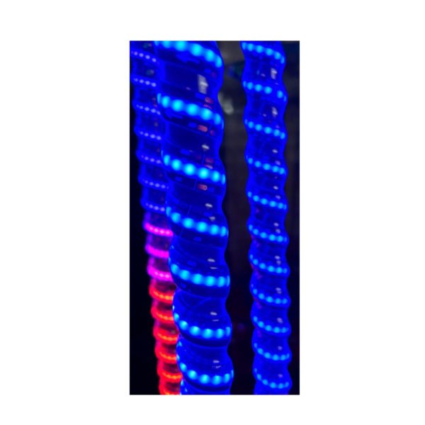 Флагшток (2 шт) светодиодный спиральный 120 см SUPER LED с поворотниками для UTV/SSV HG-NA110P-4FT