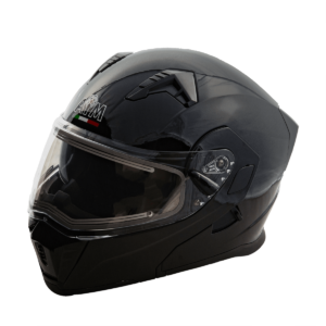 Шлем снегоходный (Модуляр) AiM JK906 Black Glossy
