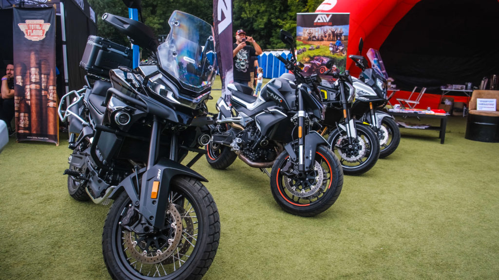 Компания ATVARMOR представила полный модельный ряд мотоциклов CFMOTO на Biker Brothers Festival