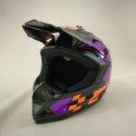 Шлем (кроссовый) VGV CrossRide Violet Orange