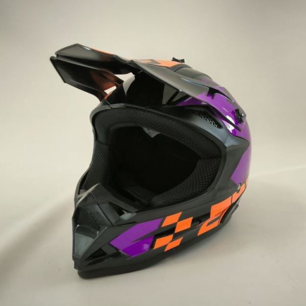 Шлем (кроссовый) VGV CrossRide Violet Orange